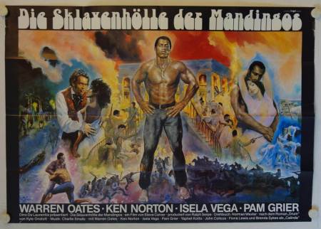 Die Sklavenhölle der Mandingos originales deutsches A0-Filmplakat
